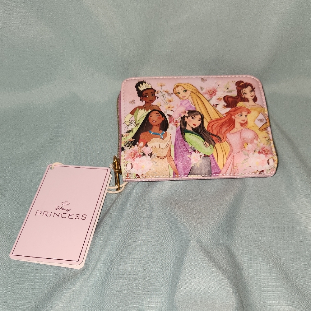 Loungefly Disney Princess Clutch - Pink and Multicolor